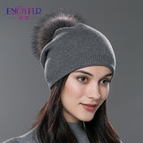 Beanies hat unisex knitted wool Skullies casual cap -Free Shipping
