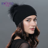 Beanies hat unisex knitted wool Skullies casual cap -Free Shipping