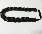 2.5cm wide fashion bohemian wigs braid thick wide headband-Free Shipping