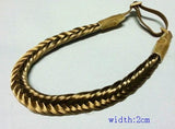 2.5cm wide fashion bohemian wigs braid thick wide headband-Free Shipping