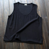 New Summer Cotton Women Vest Knitted Solid Color- Free Shipping
