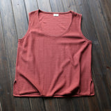 New Summer Cotton Women Vest Knitted Solid Color- Free Shipping