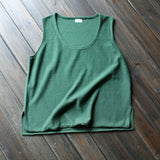 New Summer Cotton Women Vest Knitted Solid Color- Free Shipping