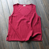 New Summer Cotton Women Vest Knitted Solid Color- Free Shipping