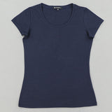 High Quality 21 Candy Color Cotton Basic T-shirt Women Casual - Free Shipping