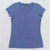 High Quality 21 Candy Color Cotton Basic T-shirt Women Casual - Free Shipping