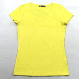 High Quality 21 Candy Color Cotton Basic T-shirt Women Casual - Free Shipping