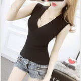 Tank Top vetement femme 11 Colors Fashion Vest Casual Sleeveless- Free Shipping