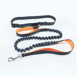 Elastic Waist Dog Leash Running Jogging Dog Sport