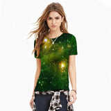 Blue sky digital print 3D T-shirt - Free Shipping
