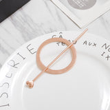 Simple Hair Grip Arched Hair Clips Girls Ponytail Clamp Pins-Free Shipping