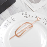 Simple Hair Grip Arched Hair Clips Girls Ponytail Clamp Pins-Free Shipping