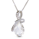 Water Drop Necklaces & Pendants Gold And Silver Jewelry - Free Shipping
