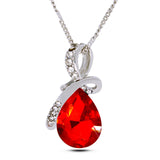 Water Drop Necklaces & Pendants Gold And Silver Jewelry - Free Shipping