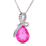 Water Drop Necklaces & Pendants Gold And Silver Jewelry - Free Shipping