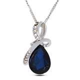 Water Drop Necklaces & Pendants Gold And Silver Jewelry - Free Shipping