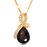 Water Drop Necklaces & Pendants Gold And Silver Jewelry - Free Shipping