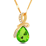 Water Drop Necklaces & Pendants Gold And Silver Jewelry - Free Shipping