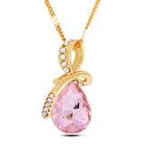 Water Drop Necklaces & Pendants Gold And Silver Jewelry - Free Shipping