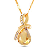 Water Drop Necklaces & Pendants Gold And Silver Jewelry - Free Shipping