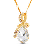 Water Drop Necklaces & Pendants Gold And Silver Jewelry - Free Shipping