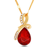 Water Drop Necklaces & Pendants Gold And Silver Jewelry - Free Shipping