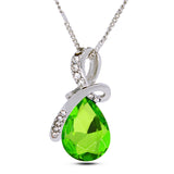 Water Drop Necklaces & Pendants Gold And Silver Jewelry - Free Shipping