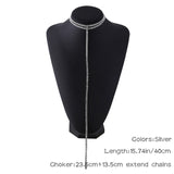 2017 Rhinestone Double Choker Necklaces - Free Shipping