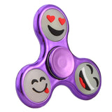 Smile Emoji Spinner Glow In The Dark & Free Shipping