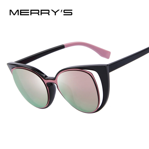 Eye Sunglasses Women Brand Designer Retro Pierced-Free Shipping